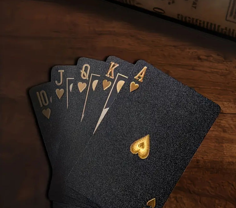 Cartes à jouer Noir