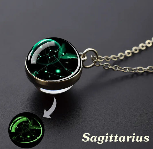 Collier Pendantif phosphorescent