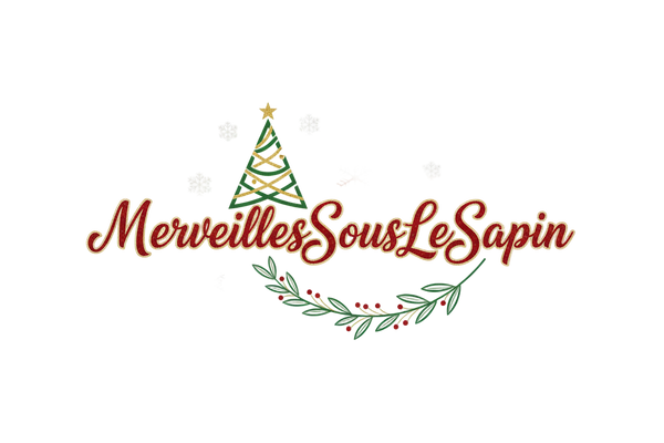 logo de noel simple avec le nom de ma boutique