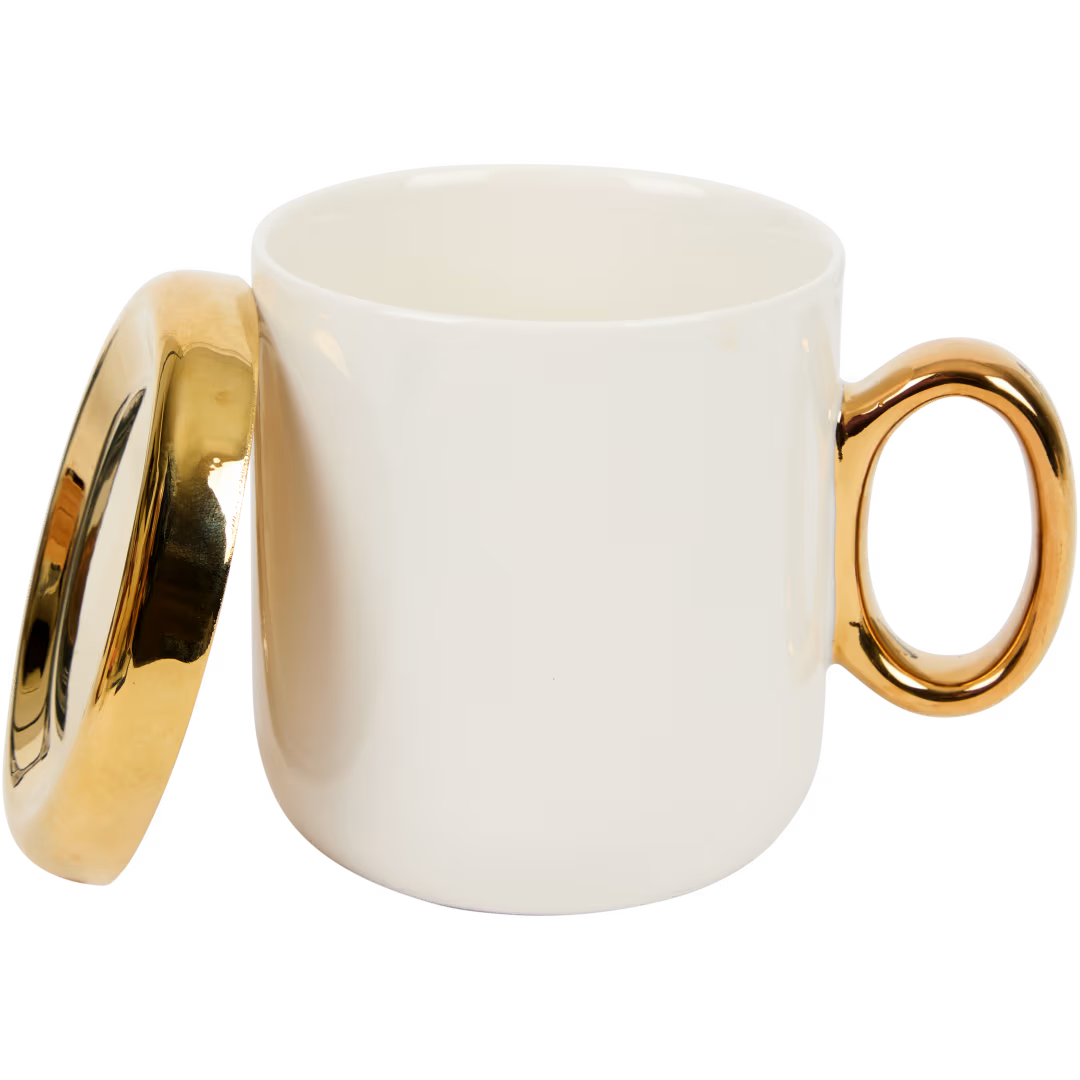 Tasse avec couvercle