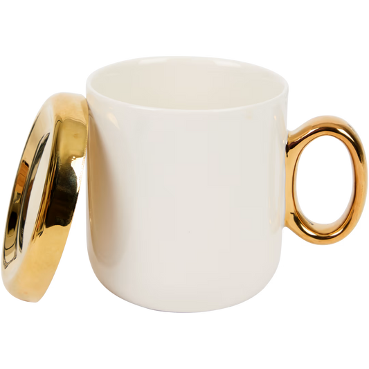 Tasse avec couvercle